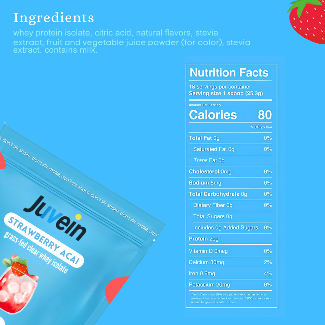 Juvein Clear Whey Protein 20